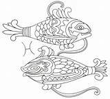 Pisces Coloring Pages Zodiac Adult Getcolorings Color Printable Getdrawings Colouring Choose Board sketch template