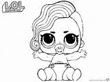Lol Coloring Pages Lil Printable Pearl Baby Kids Bettercoloring Doll Surprise Leading sketch template