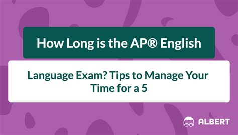 long   ap english language exam tips  manage  time