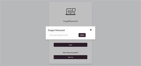 Forgot Password Overview Outsystems