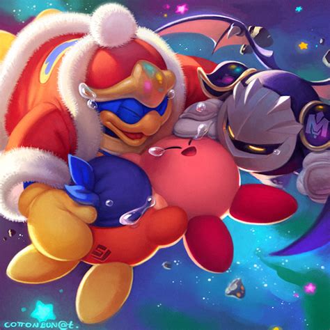Kirby Meta Knight King Dedede And Bandana Waddle Dee Kirby And 1