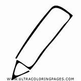 Matita Colorare Crayones Ultracoloringpages Caja Lápiz sketch template