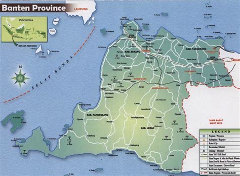 peta wilayah bpk perwakilan provinsi banten