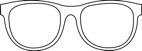 printable sunglasses template templates printable