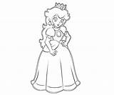 Peach Princess Coloring Pages Printable Print Colouring Clipart Popular Library Coloringhome Clip sketch template