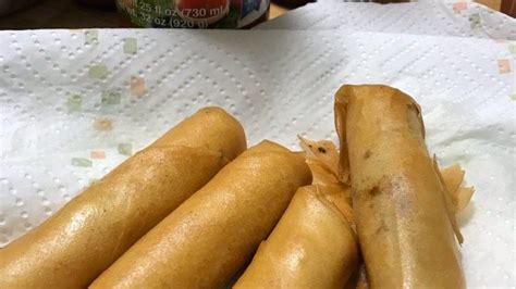 traditional filipino lumpia in 2020 recipes food