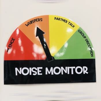 noise monitor classroom display  teachandcraft tpt