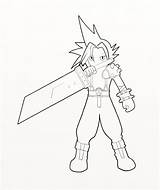 Fantasy Final Cloud Coloring Strife Pages Drawings Colouring Deviantart Search Popular Ace Library Clipart Again Bar Case Looking Don Print sketch template