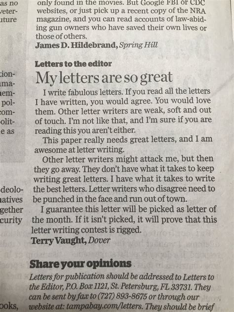 newspaper letter   viral    clever dig  donald trump  poke