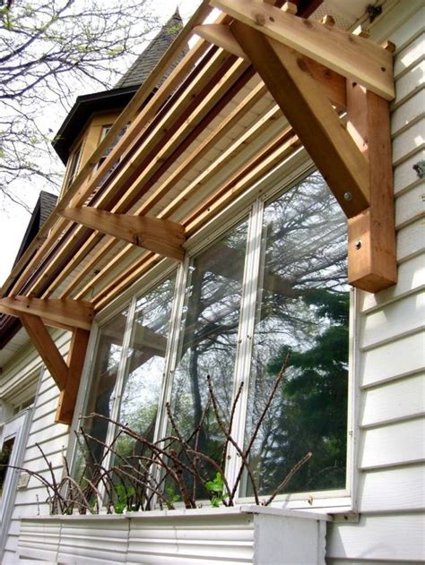 wooden window awning designs  diy house awnings diy exterior wood awnings