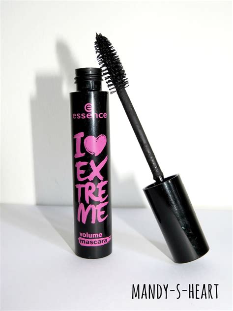 review essence  love extreme volume mascara mandy  heart