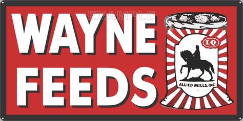 wayne feeds farm feed store  sign remake aluminum clad sign