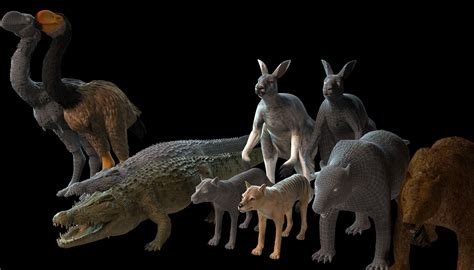 artstation prehistoric australian animals