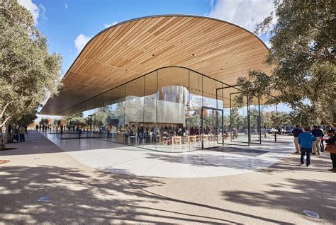 apple park visitor center opens  cupertino cupertino today