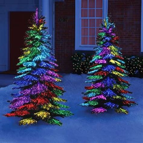 amazing christmas lights tree decoration ideas pimphomee rainbow christmas tree holiday
