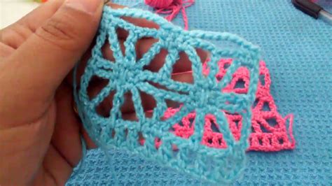 Punto Tejido A Crochet Paso A Paso En Español Disfrute