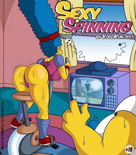 sexy spinning los simpsons