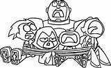 Titanes Jovenes Titan Colorear Atado Dibujosonline Categorias Starfire Attack Atados sketch template