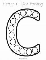 Letter Dot Coloring Painting Pages Twistynoodle Noodle Letters Cursive Print Dotted Tracing Twisty Outline Crafts Built California Usa sketch template