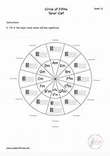 Fifths Worksheets Minor sketch template