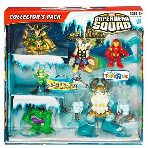 marvel super hero squad collectors pack exclusive action figure set