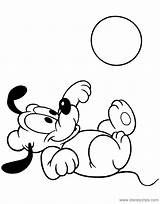 Pluto Pixels Disneyclips sketch template