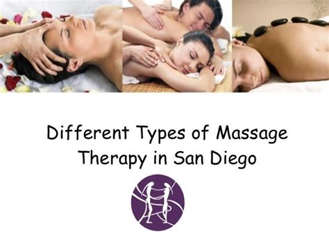 different types of massage therapy in san diego