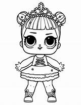 Lol Coloring Pages Dolls Doll Glitter Unicorn Surprise Colouring Baby Print Printable Bebek Boyama Stage Center Sheets Laleczki Kids Drawing sketch template