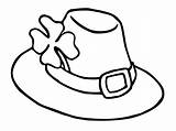Hat Coloring Printable Pages Clipart sketch template