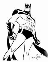 Batman Bruce Timm Coloring Pages Choose Board Draw sketch template
