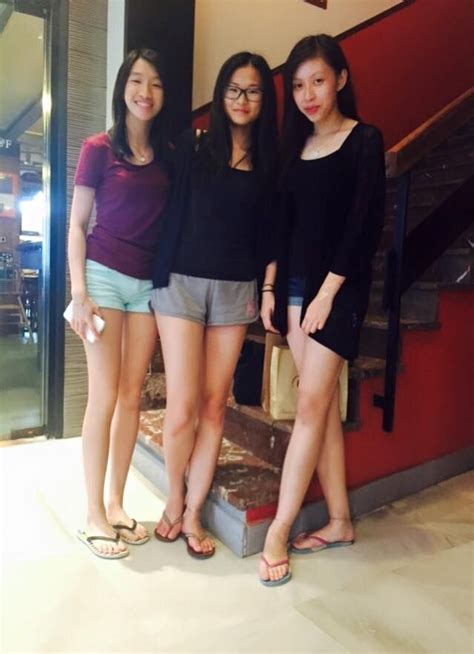 Foot Love Sisterhood Beautiful Asian Women Asian Woman Teen Girl