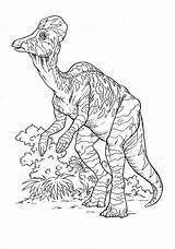 Corythosaurus Coloring Colorkid sketch template