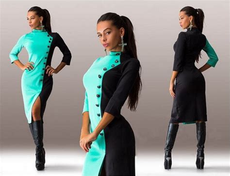 Buy Hot Russian Style Women Dress Bodycon Vintage