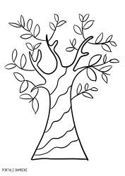 tree coloring pages printable   portale bambini tree