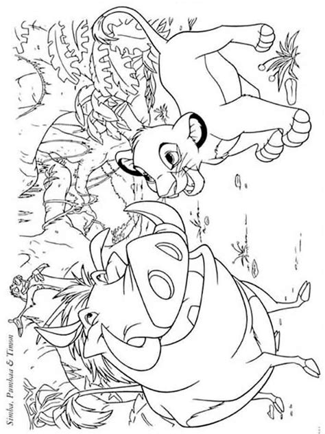 lion king coloring pages   print  lion king coloring