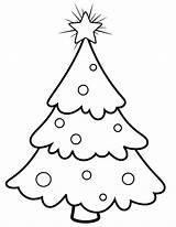 Tree Christmas Coloring Pages Blank Trees Snowy Printable Template Outline Color Print Size Comments Printablee Colorluna sketch template