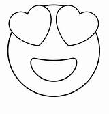 Emoji Emojis Smiley Colorir Imprimir Kleurplaten Hart Kleurplaat Ausmalbild Coloriage Auge Ausdruckbare Colorier Ojos Downloaden Uitprinten sketch template