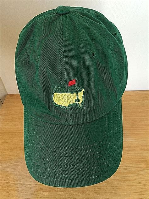 masters baseball cap green augusta embroidered american needle
