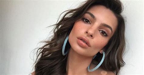 Emily Ratajkowski Boldly Bares Her Nipples On Instgram Wearing