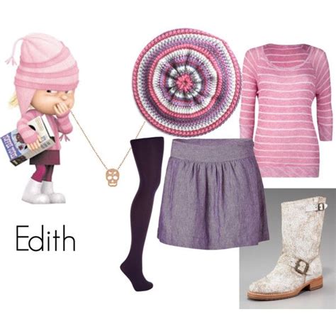 Despicable Me Edith Themed Halloween Costumes