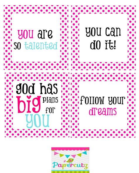 printable encouragement cards    ed pinterest cards
