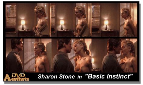 sharon stone nue dans basic instinct