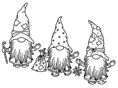 home decor wall decor wall hangings house  gnomes coloring page gnome