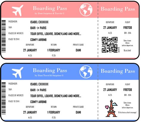 boarding pass  printable printable form templates  letter