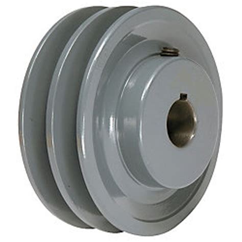 akx pulley    double groove ak fixed bore pulley