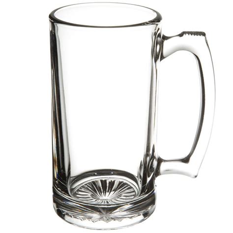 Beer Glasses Glass Mugs With Handle 16oz Large Beer Glasses For