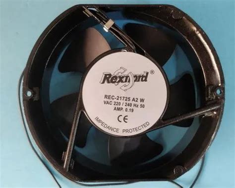 black rexnord cooling fans rec 21725 a2 size 172 x 150 x 51 mm 230