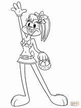 Bunny Looney Tunes Bugs Ausmalbild sketch template