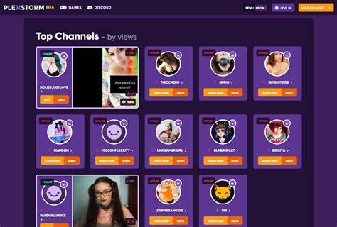 best adult live streaming sites for nsfw games and camming
