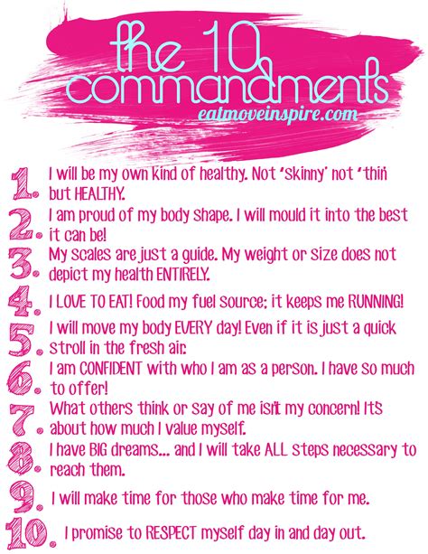 commandments cool words  commandments quotes